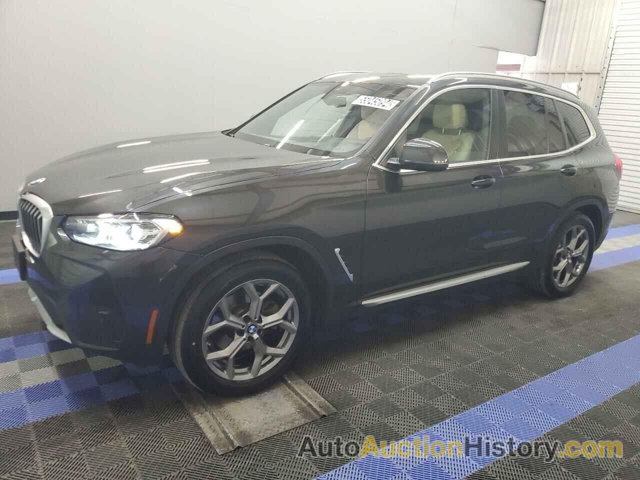 BMW X3 XDRIVE30I, 5UX53DP03P9R23457