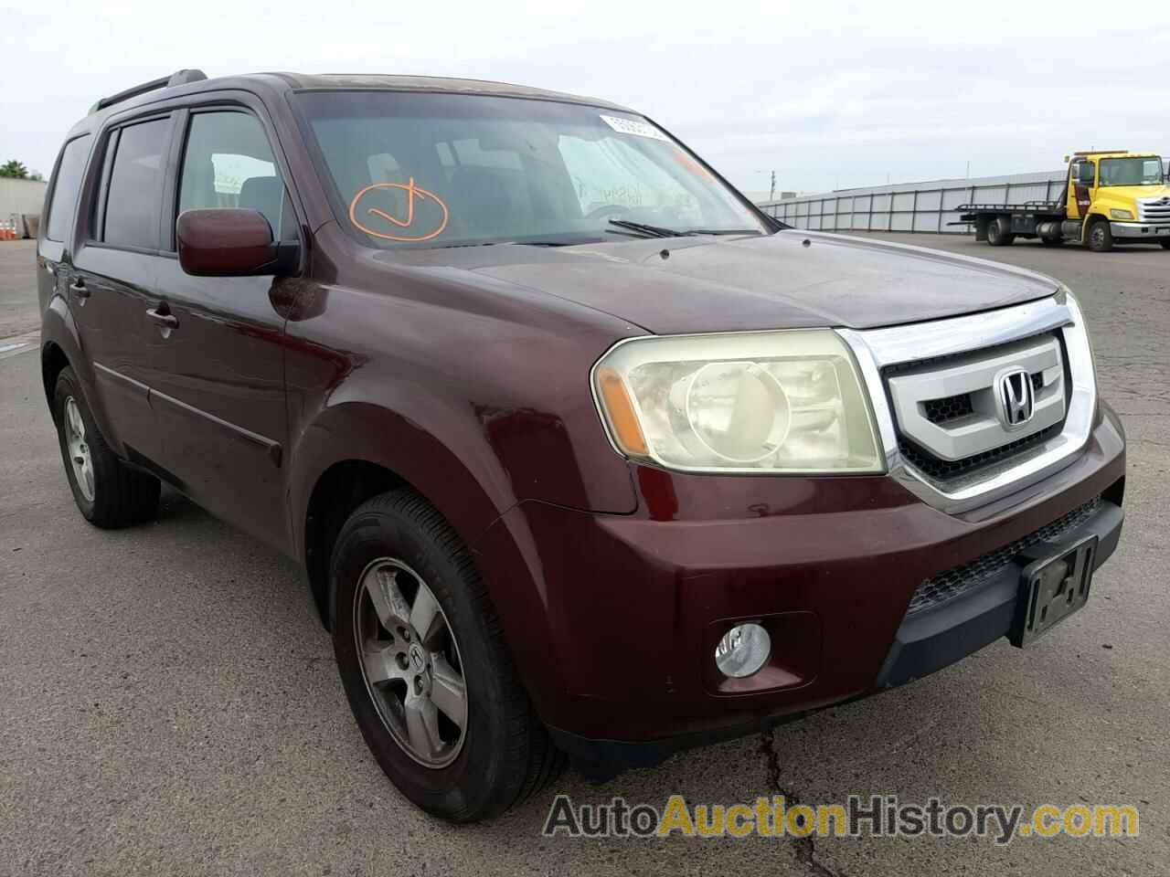 2011 HONDA PILOT EXL, 5FNYF3H54BB014460