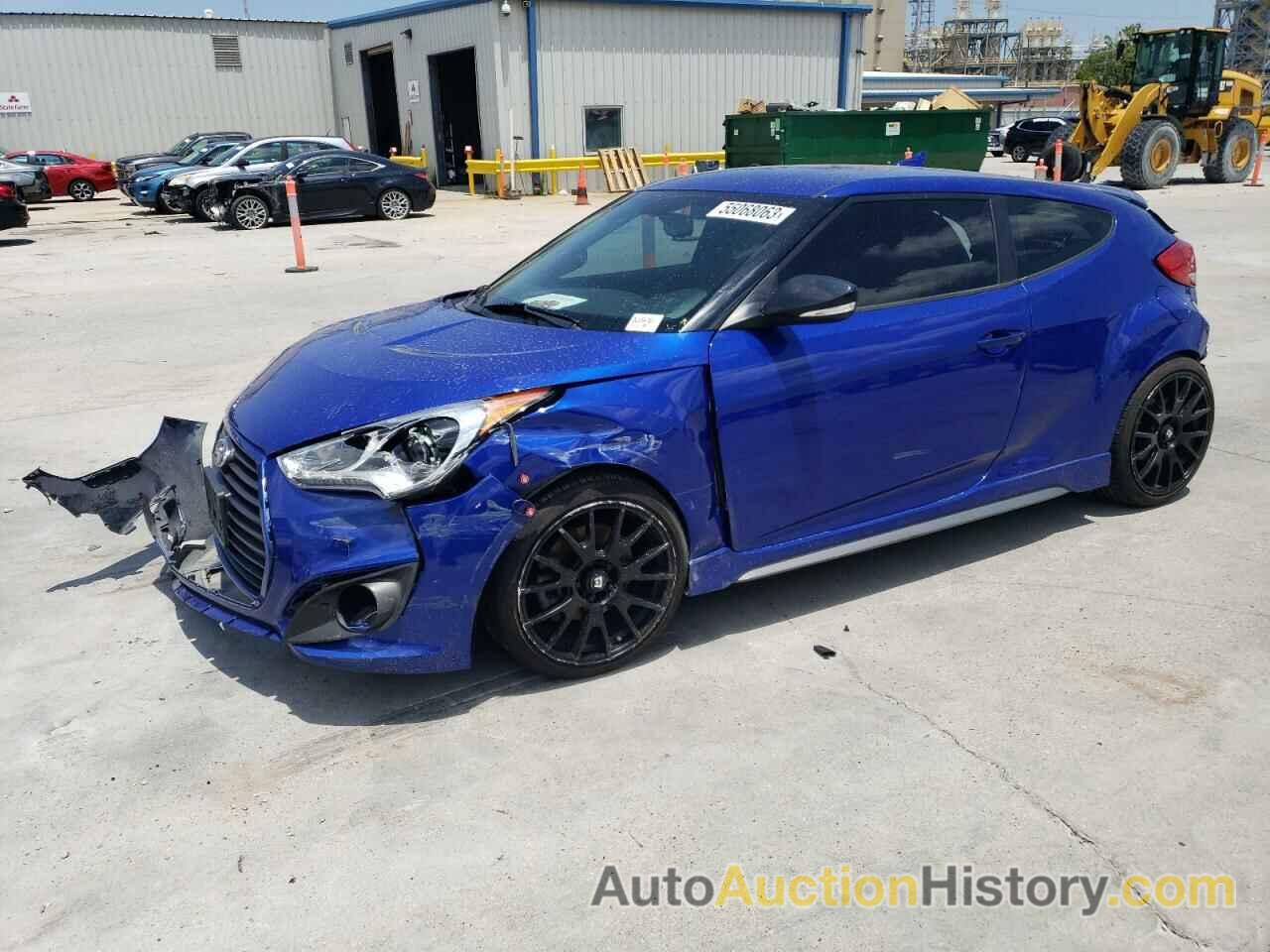 2013 HYUNDAI VELOSTER TURBO, KMHTC6AE9DU164763