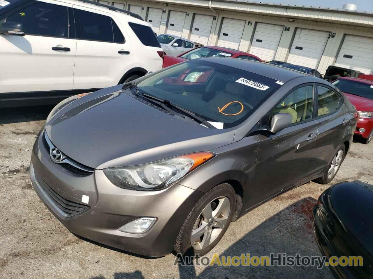 2013 HYUNDAI ELANTRA GLS, 5NPDH4AE8DH268492