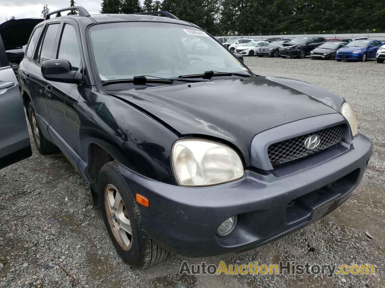 2002 HYUNDAI SANTA FE GLS, KM8SC13D52U325061