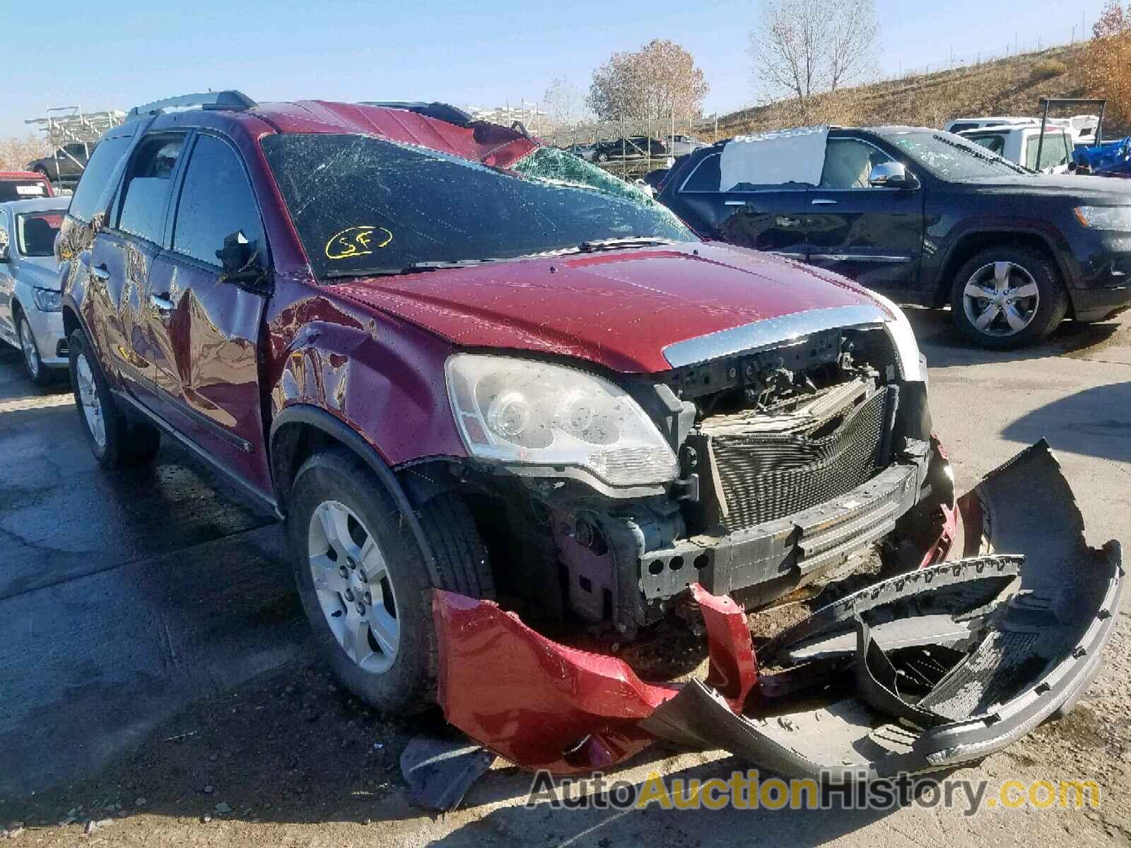 2010 GMC ACADIA SL SL, 1GKLRKED4AJ142071