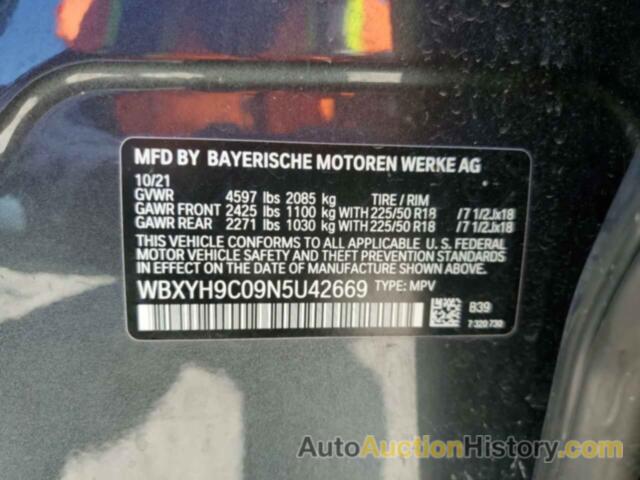 BMW X2 SDRIVE28I, WBXYH9C09N5U42669
