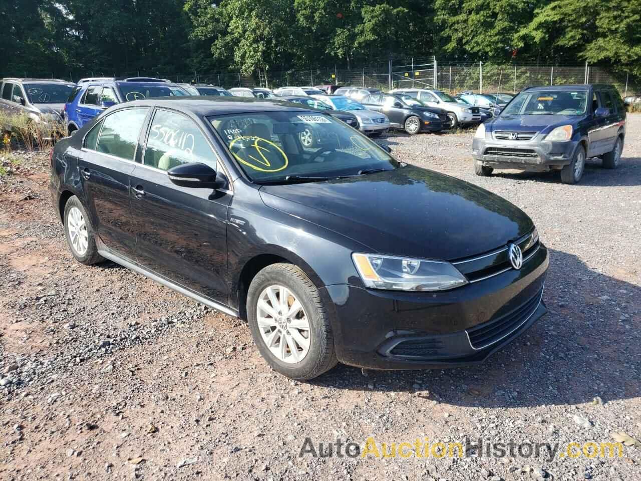 2013 VOLKSWAGEN JETTA HYBRID, 3VW637AJ0DM249898