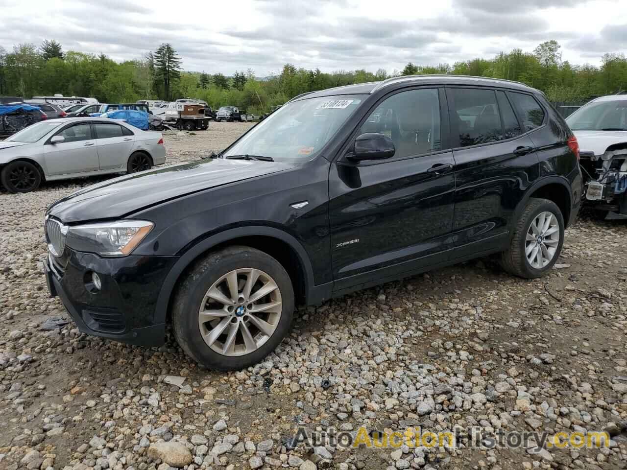 BMW X3 XDRIVE28I, 5UXWX9C31H0T24245