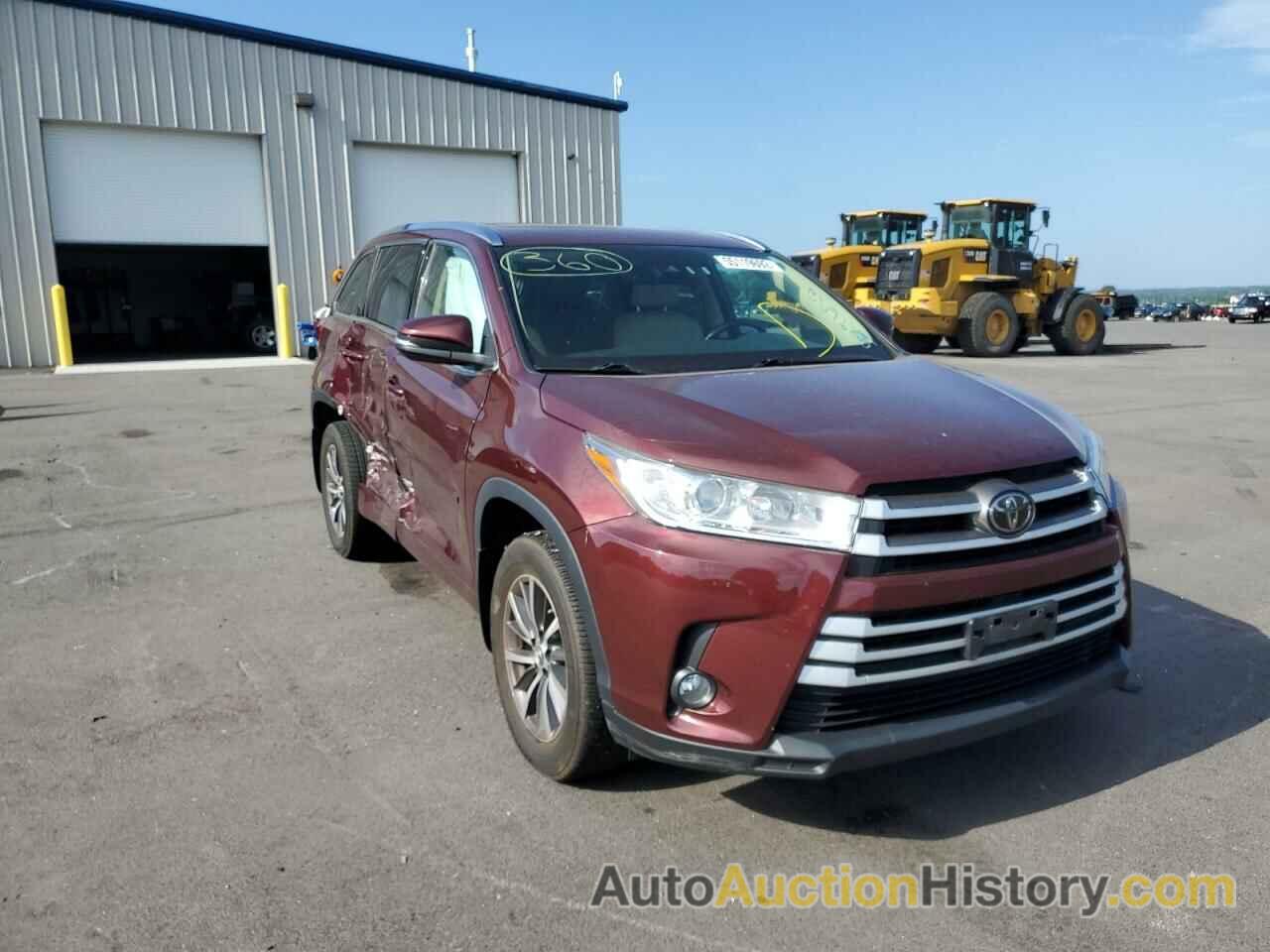 2018 TOYOTA HIGHLANDER SE, 5TDJZRFH2JS837892