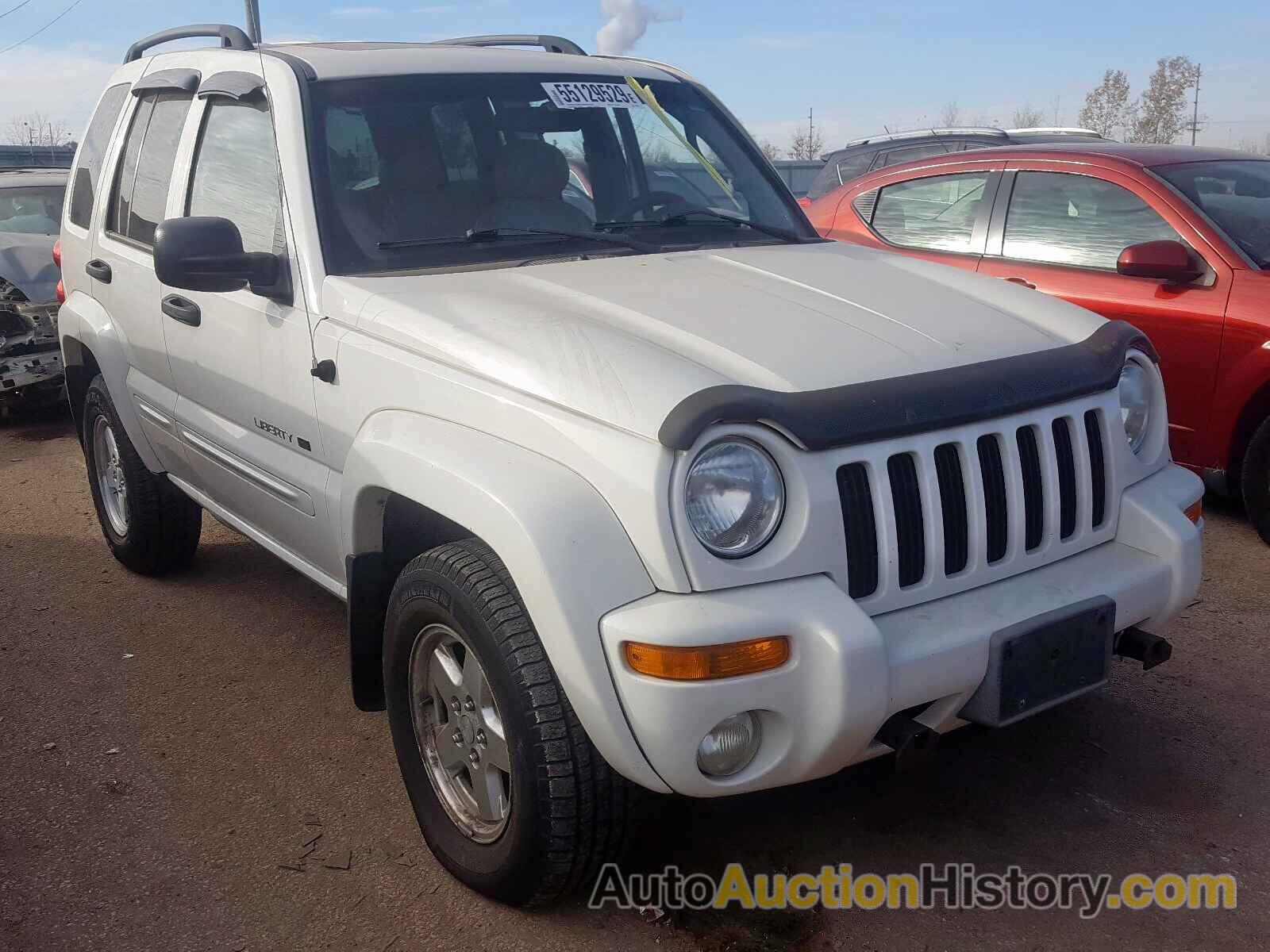 2002 JEEP LIBERTY LI LIMITED, 1J8GL58K22W297452