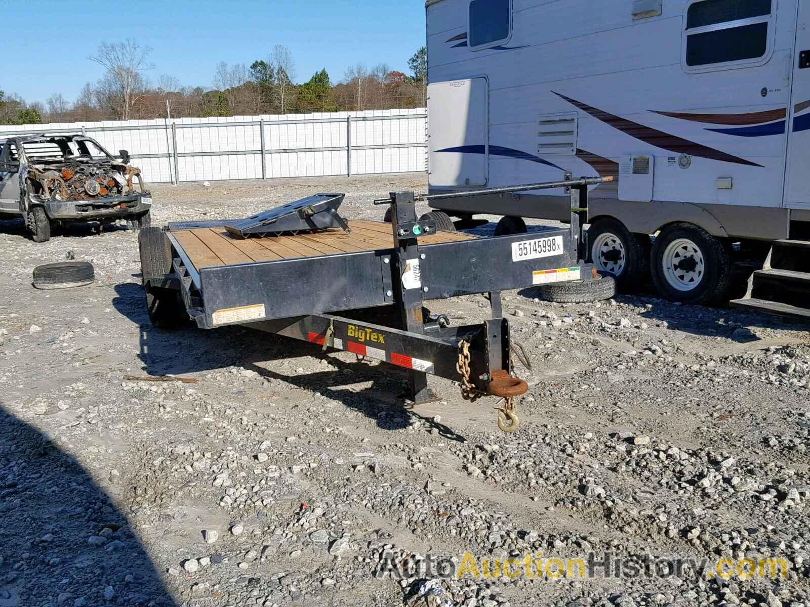 2019 BIGT TRAILER, 16VEX1820K3056247