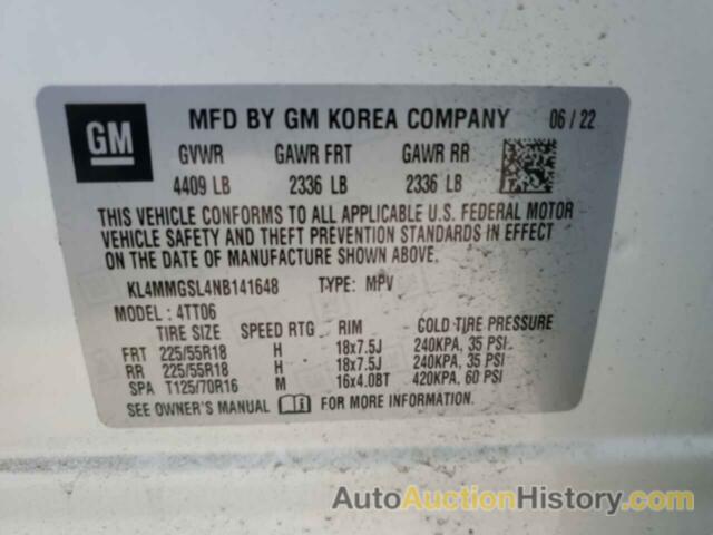 BUICK ENCORE ESSENCE, KL4MMGSL4NB141648