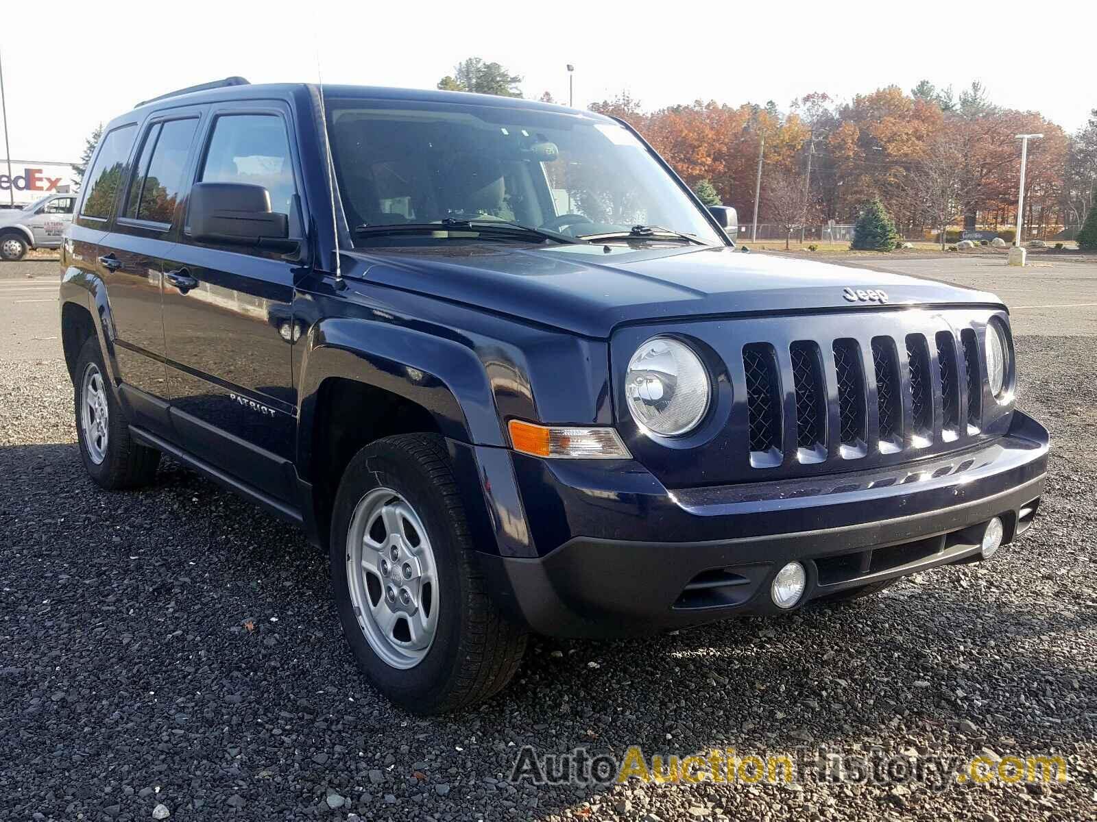 2015 JEEP PATRIOT SP SPORT, 1C4NJRBB8FD231137