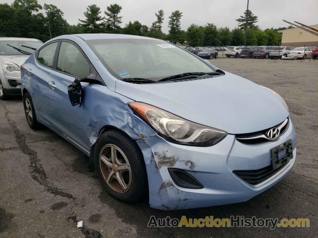 2012 HYUNDAI ELANTRA GLS, KMHDH4AE8CU298382