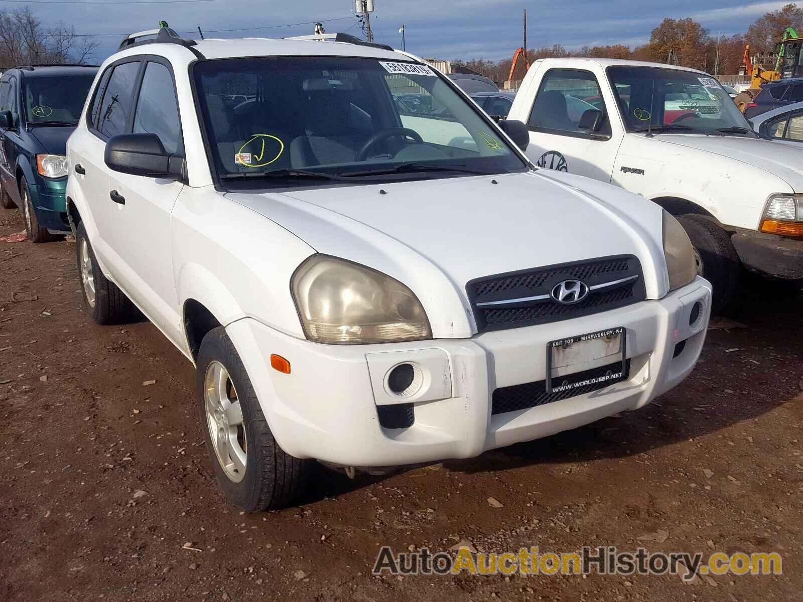 2007 HYUNDAI TUCSON GLS GLS, KM8JM12B37U638657