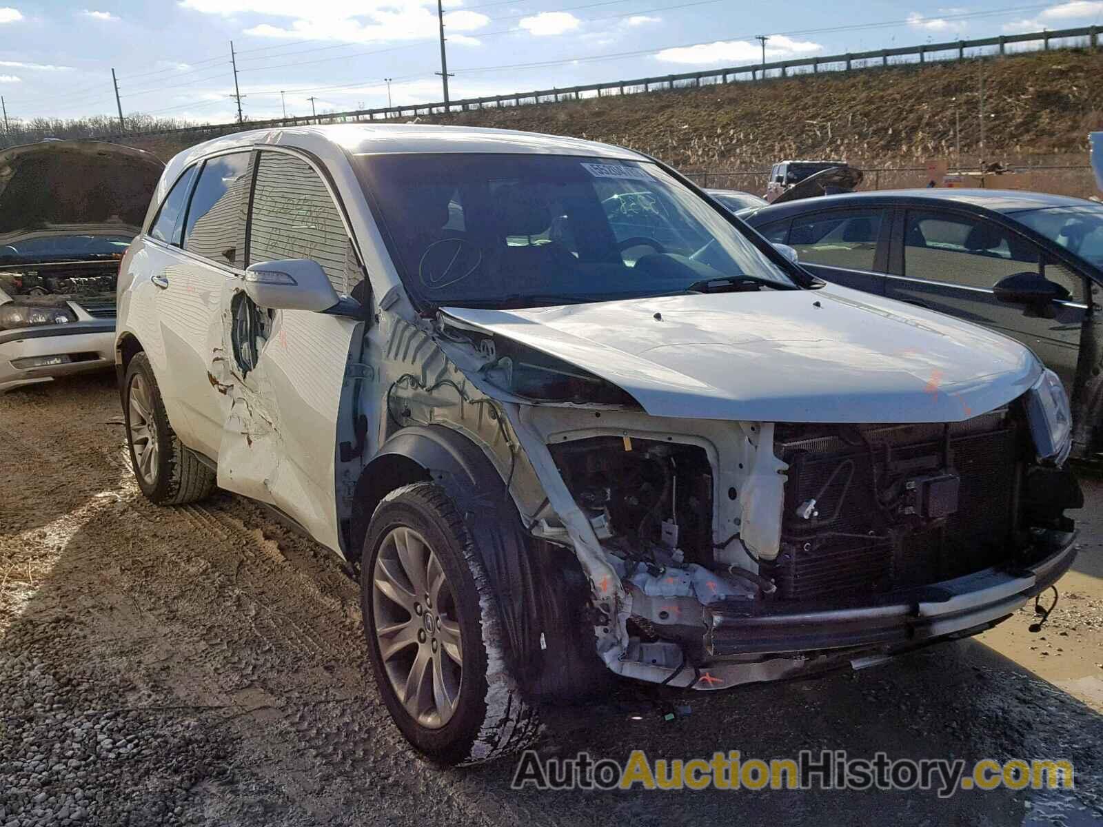 2013 ACURA MDX ADVANCE, 2HNYD2H67DH519831