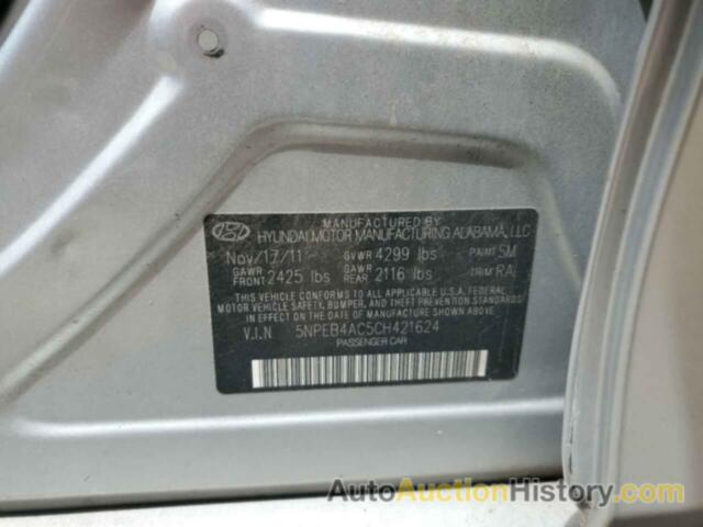 HYUNDAI SONATA GLS, 5NPEB4AC5CH421624