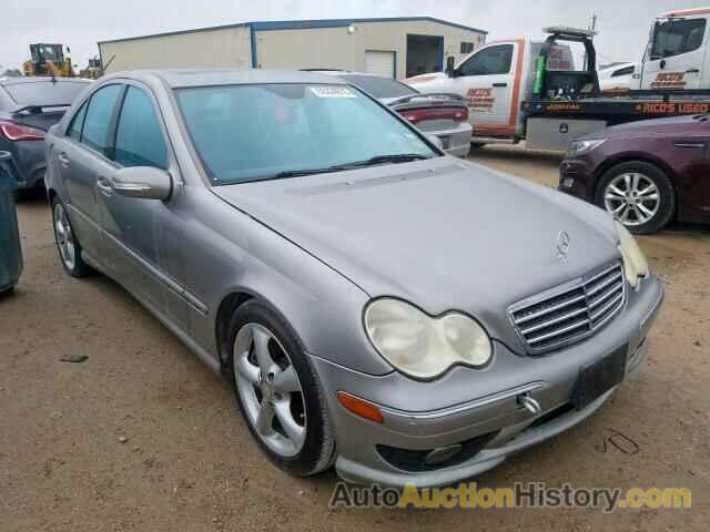 2005 MERCEDES-BENZ C 230K SPO 230K SPORT SEDAN, WDBRF40J75F688474