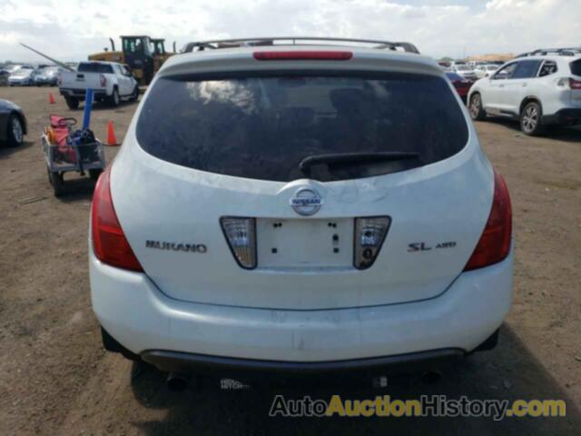 NISSAN MURANO SL, JN8AZ08W15W439736