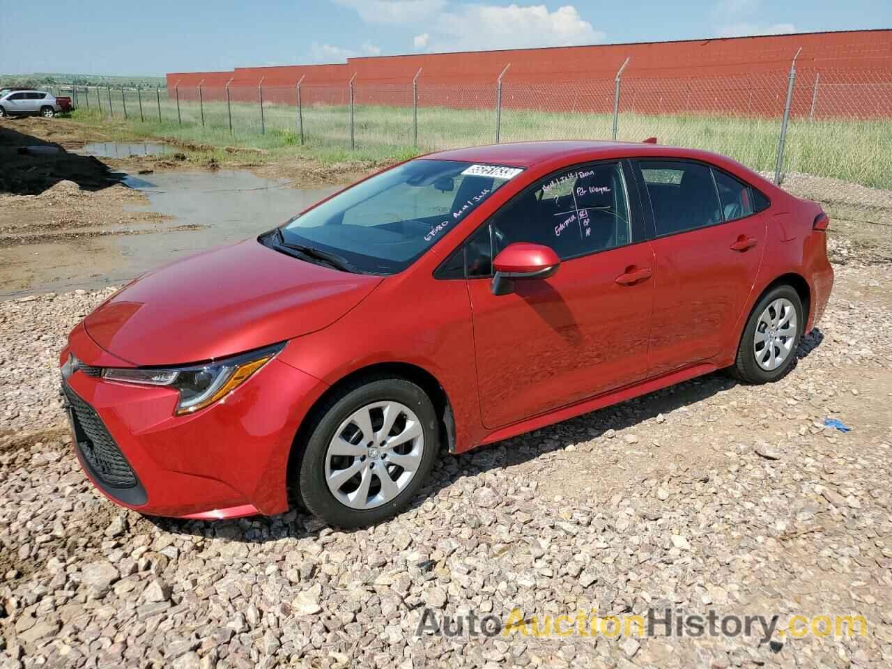 2021 TOYOTA COROLLA LE, 5YFEPMAE8MP239262