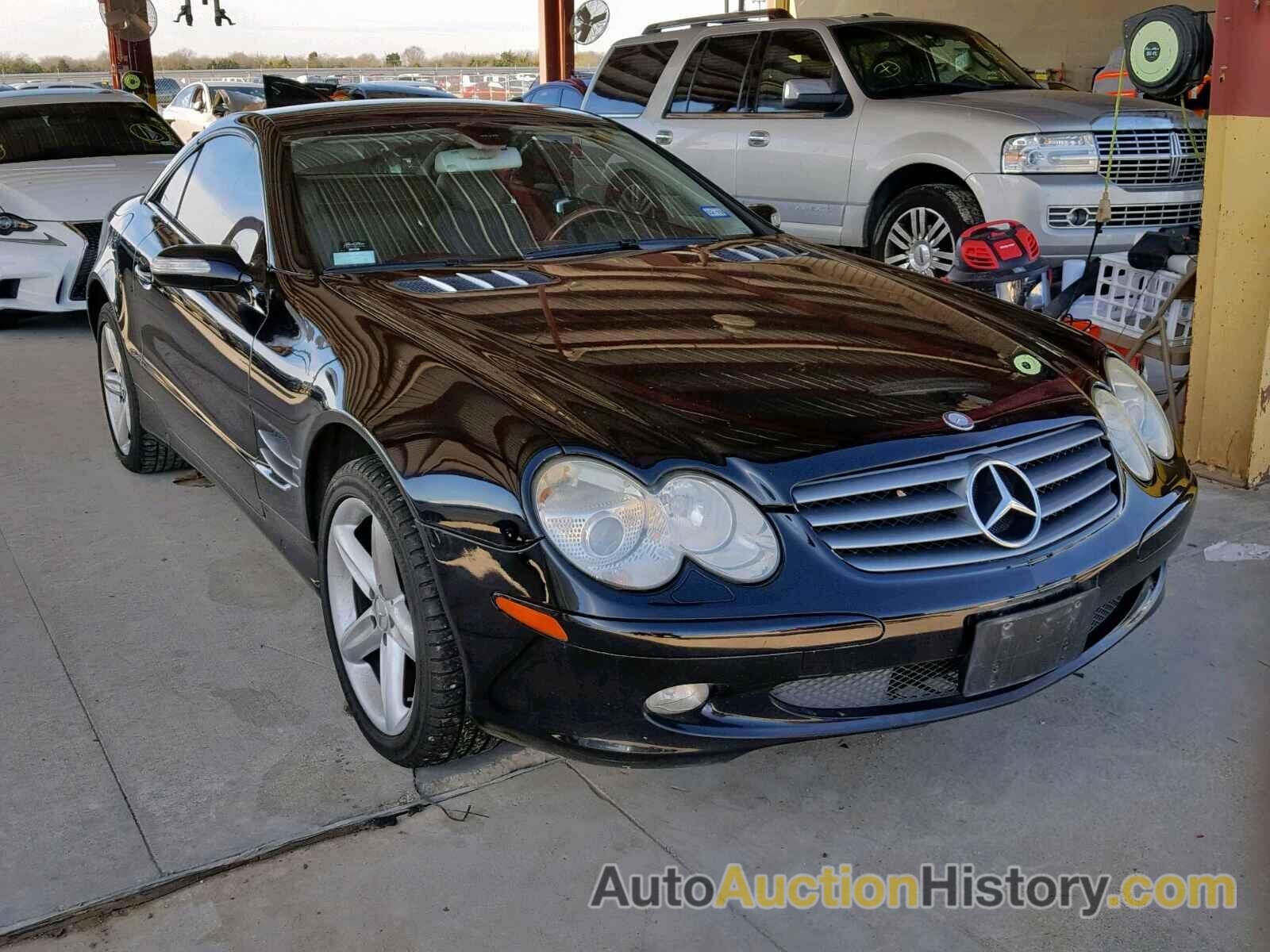 2006 MERCEDES-BENZ SL 500, WDBSK75F36F109226