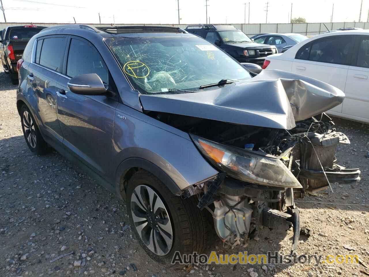 2013 KIA SPORTAGE SX, KNDPCCA69D7408181