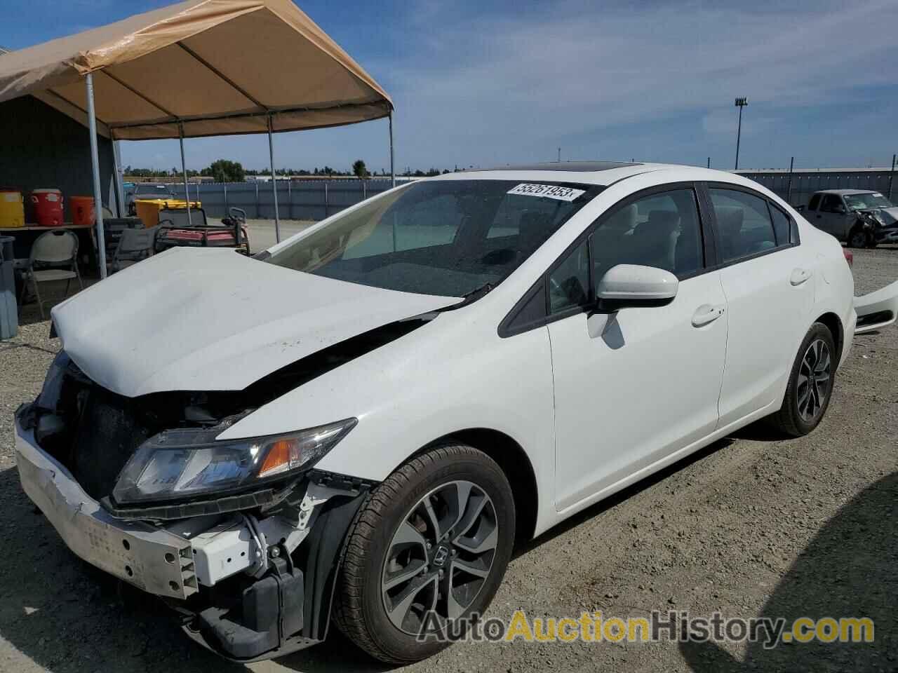 2014 HONDA CIVIC EX, 19XFB2F81EE265750