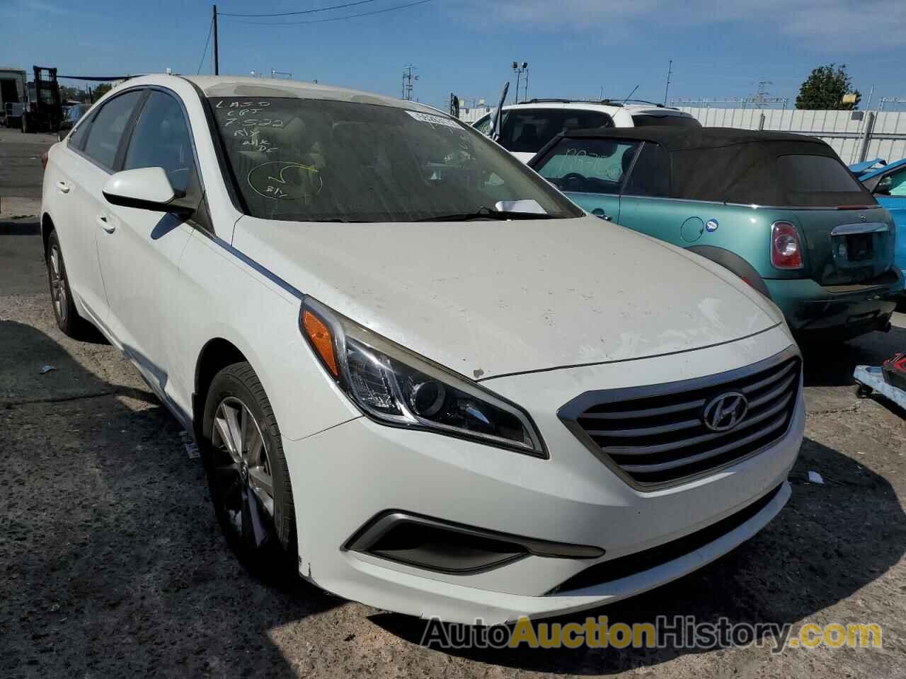 2016 HYUNDAI SONATA SE, 5NPE24AF2GH283959