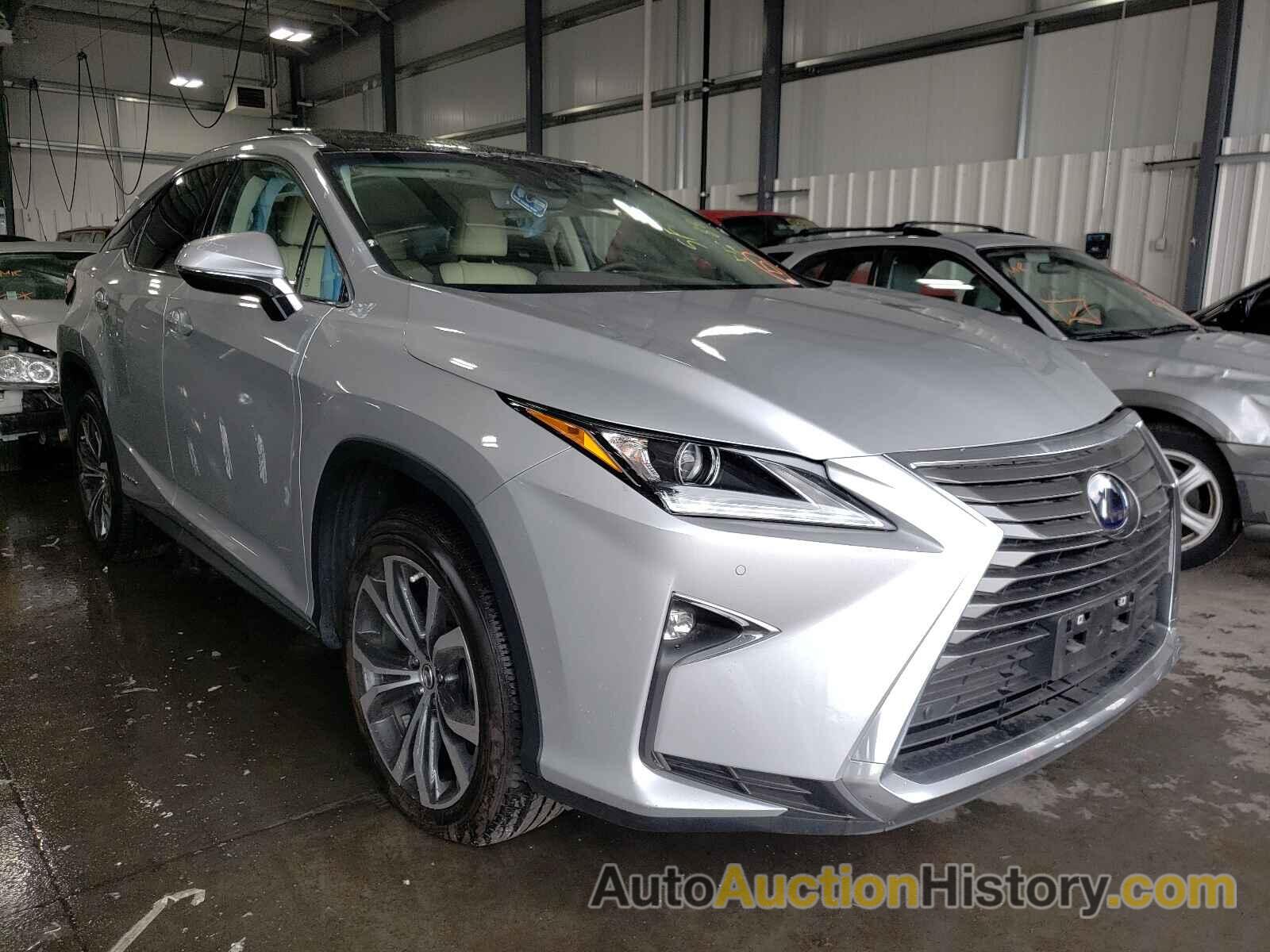 2018 LEXUS RX450 450H BASE, 2T2BGMCA1JC025234