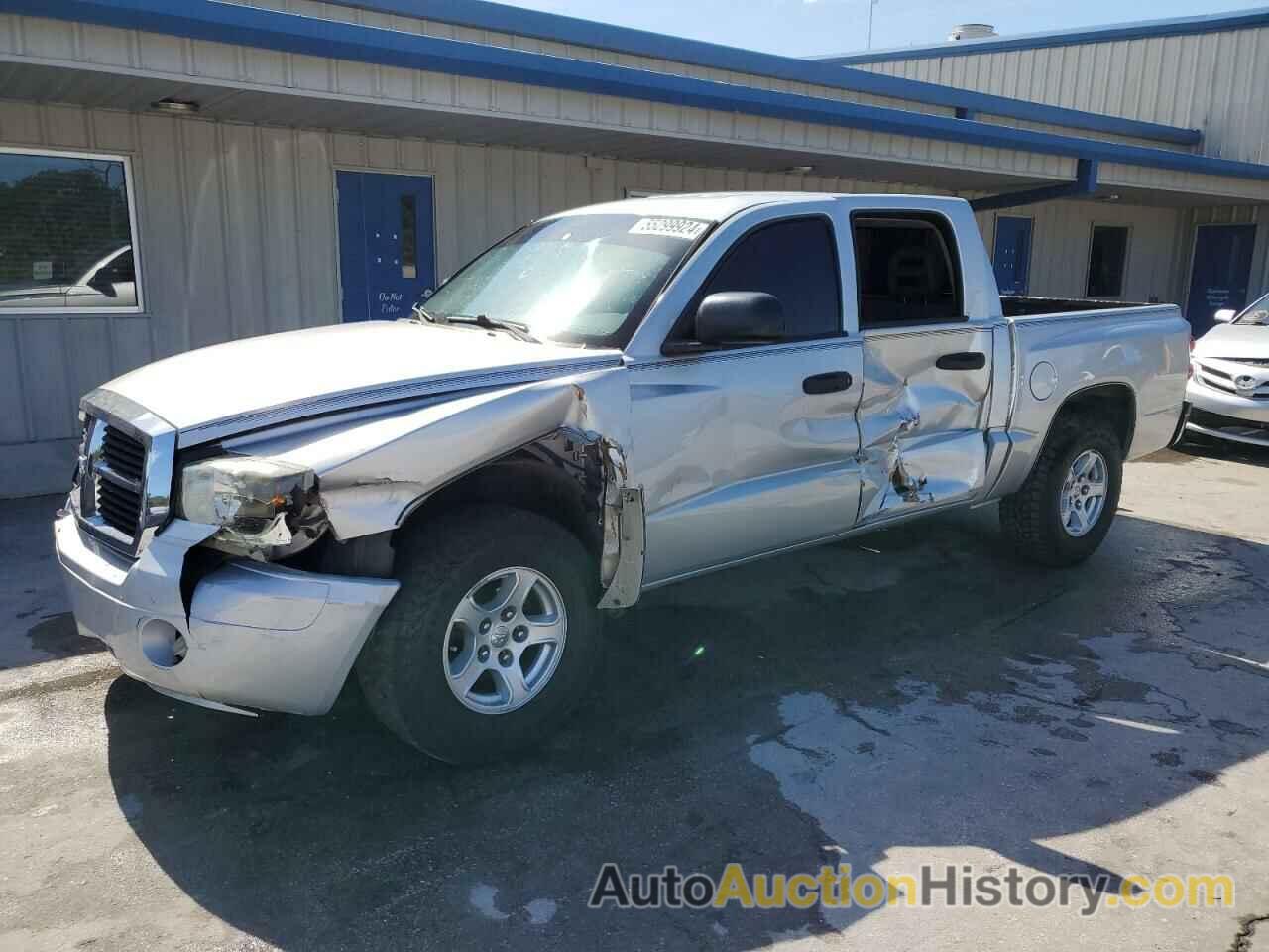 DODGE DAKOTA QUAD SLT, 1D7HE48N56S707884