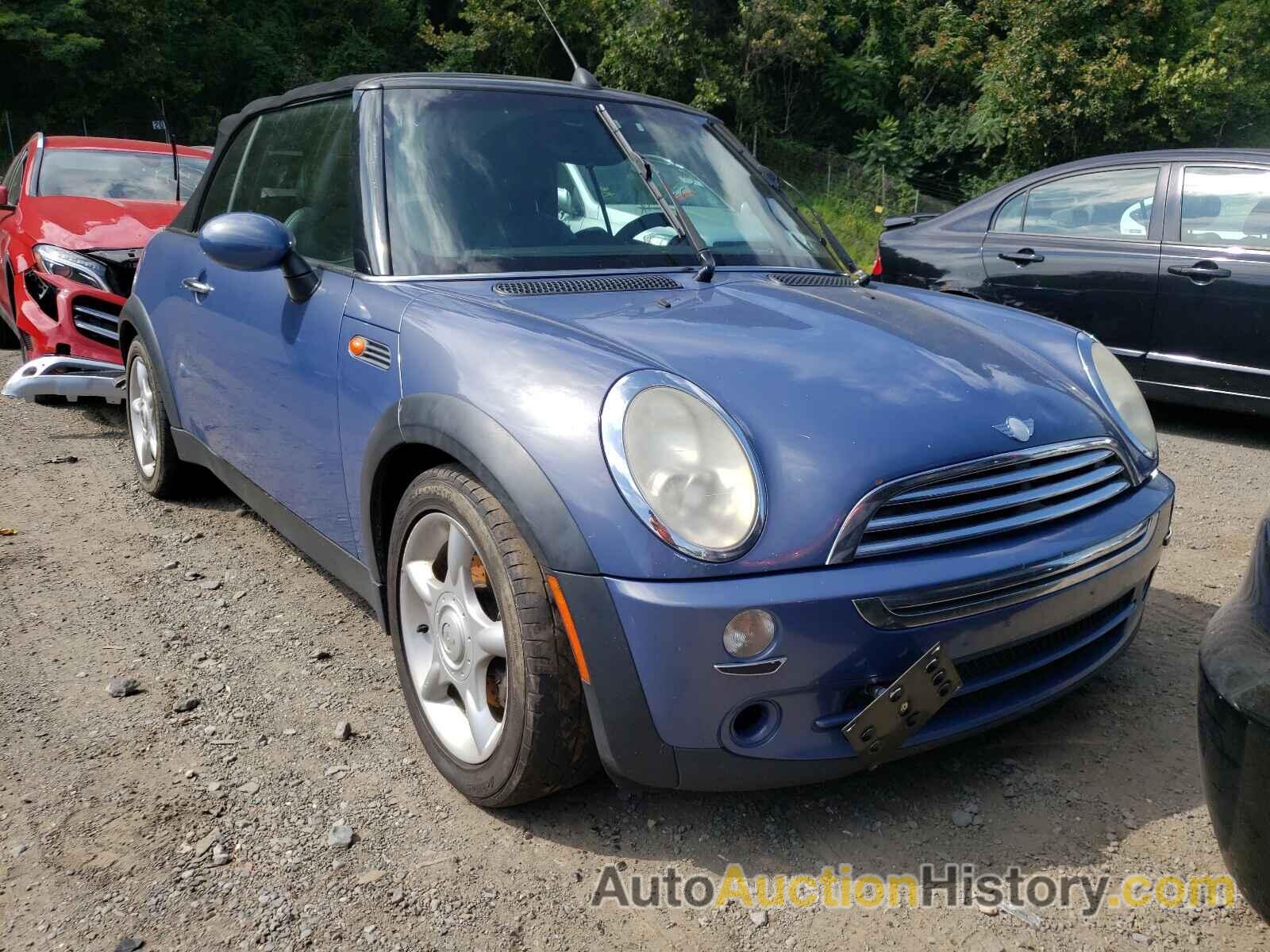 2006 MINI COOPER, WMWRF33576TF65030