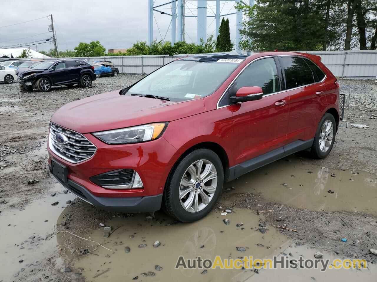 FORD EDGE TITANIUM, 2FMPK4K91KBB58985