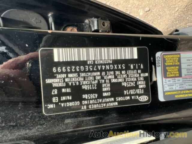 KIA OPTIMA EX, 5XXGN4A75EG323999