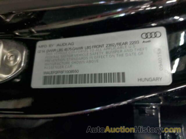 AUDI A3 PREMIUM PLUS, WAUEFGFF6F1008550