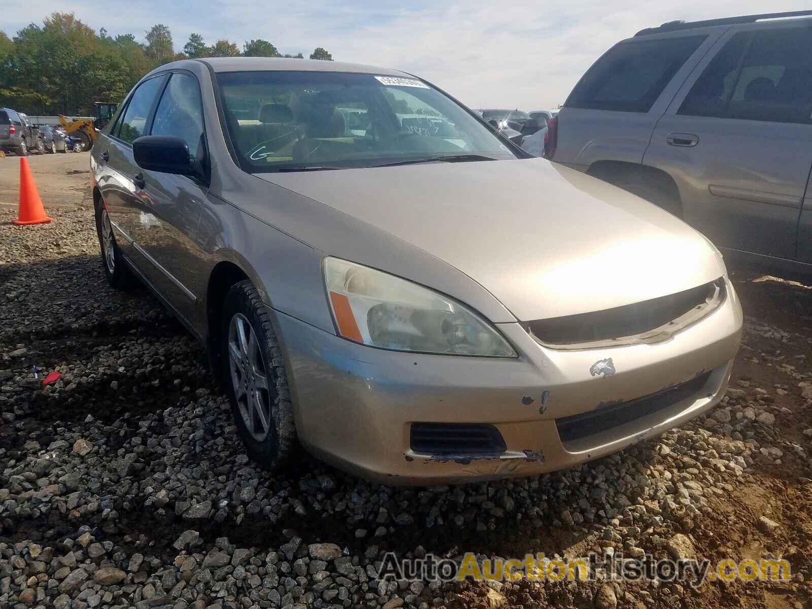 2007 HONDA ACCORD VAL VALUE, 1HGCM56147A185772