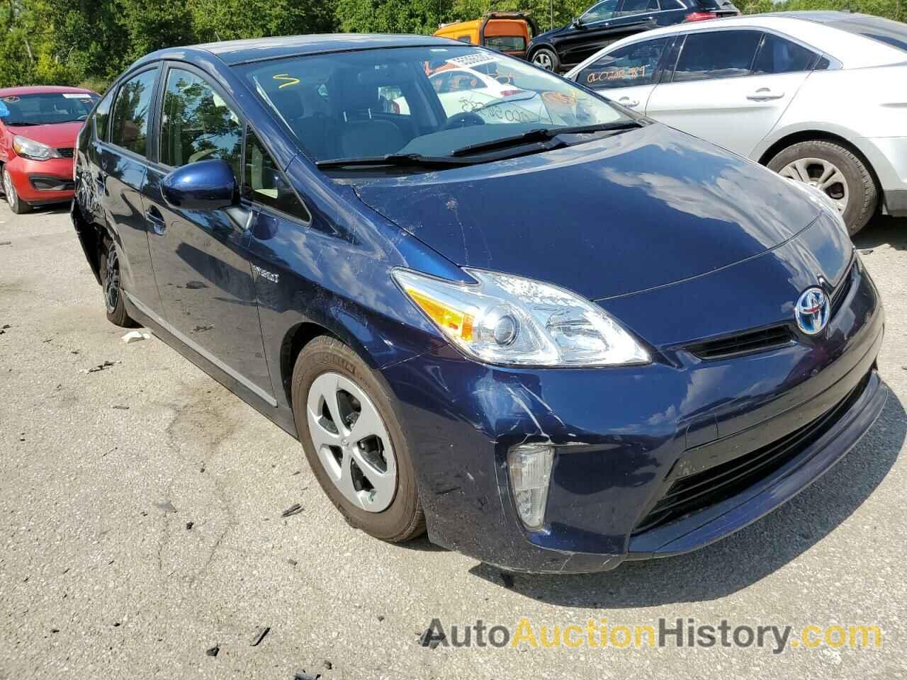 2013 TOYOTA PRIUS, JTDKN3DU9D1627756