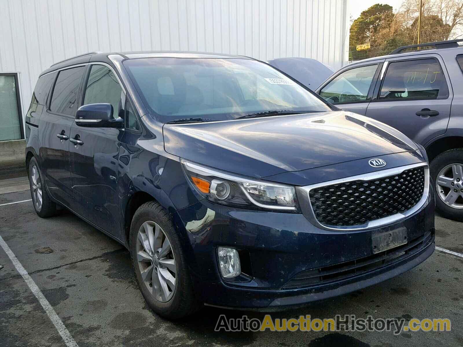 2015 KIA SEDONA EX, KNDMC5C14F6053784