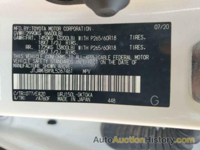 LEXUS GX 460 PREMIUM, JTJAM7BX9L5267461