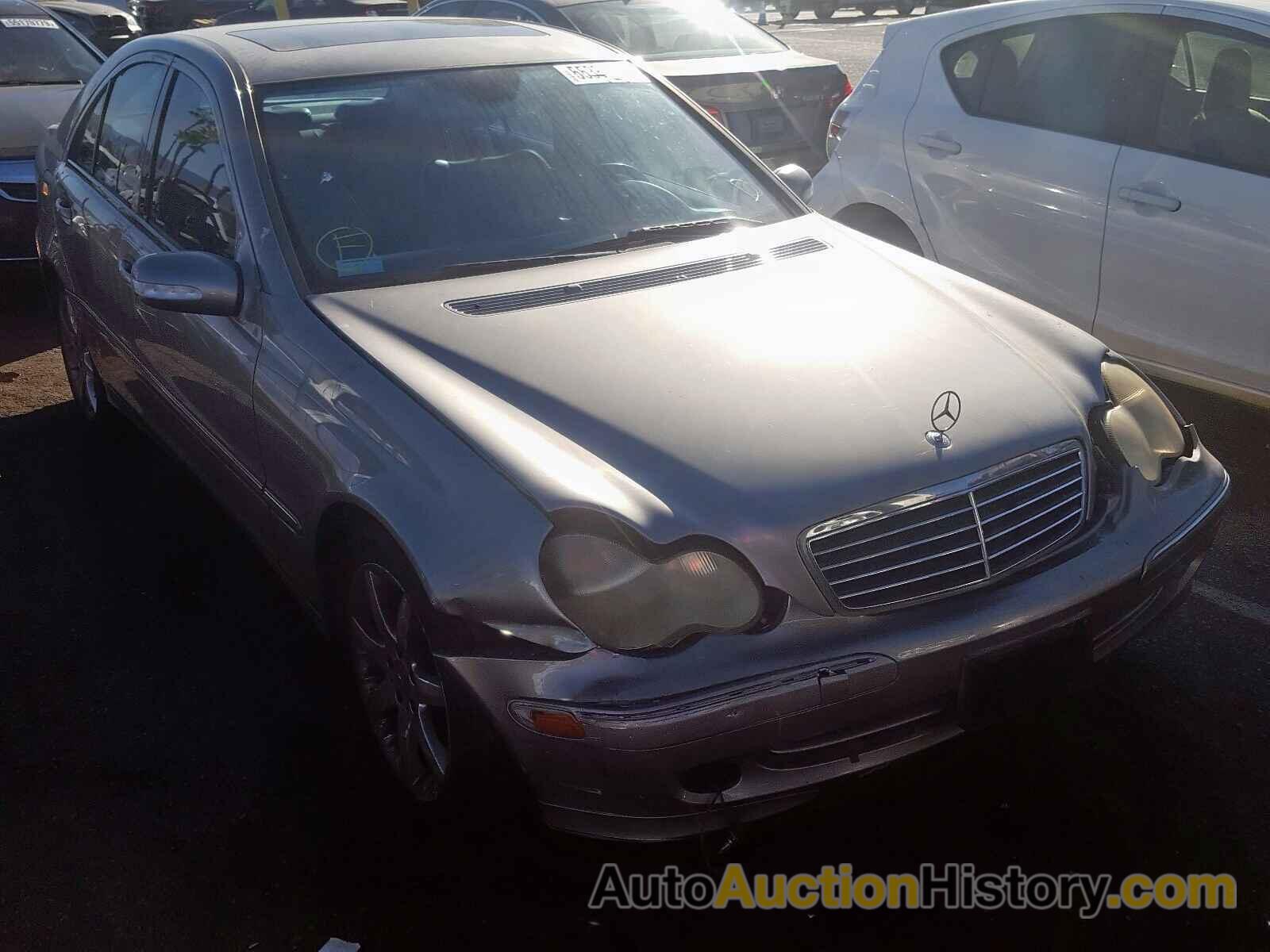 2004 MERCEDES-BENZ C 230K SPO 230K SPORT SEDAN, WDBRF40J14A540817