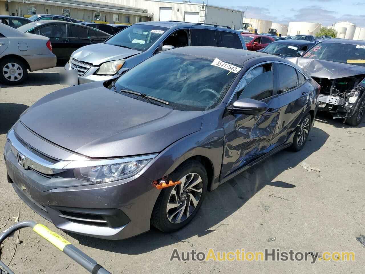 2018 HONDA CIVIC EX, 2HGFC2F71JH524435