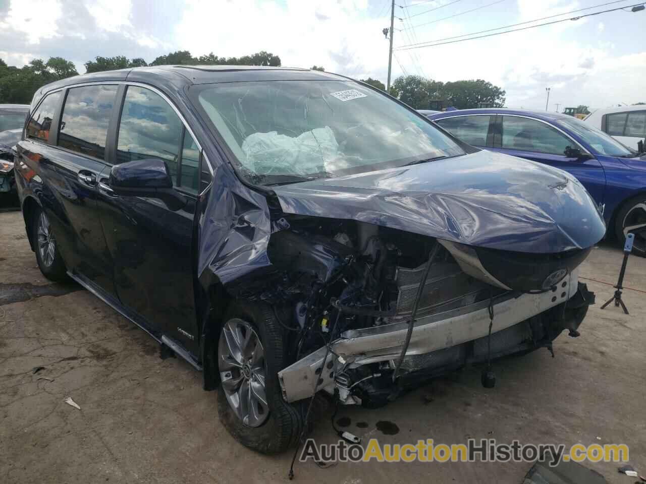 2021 TOYOTA SIENNA XLE, 5TDYSKFC5MS019141