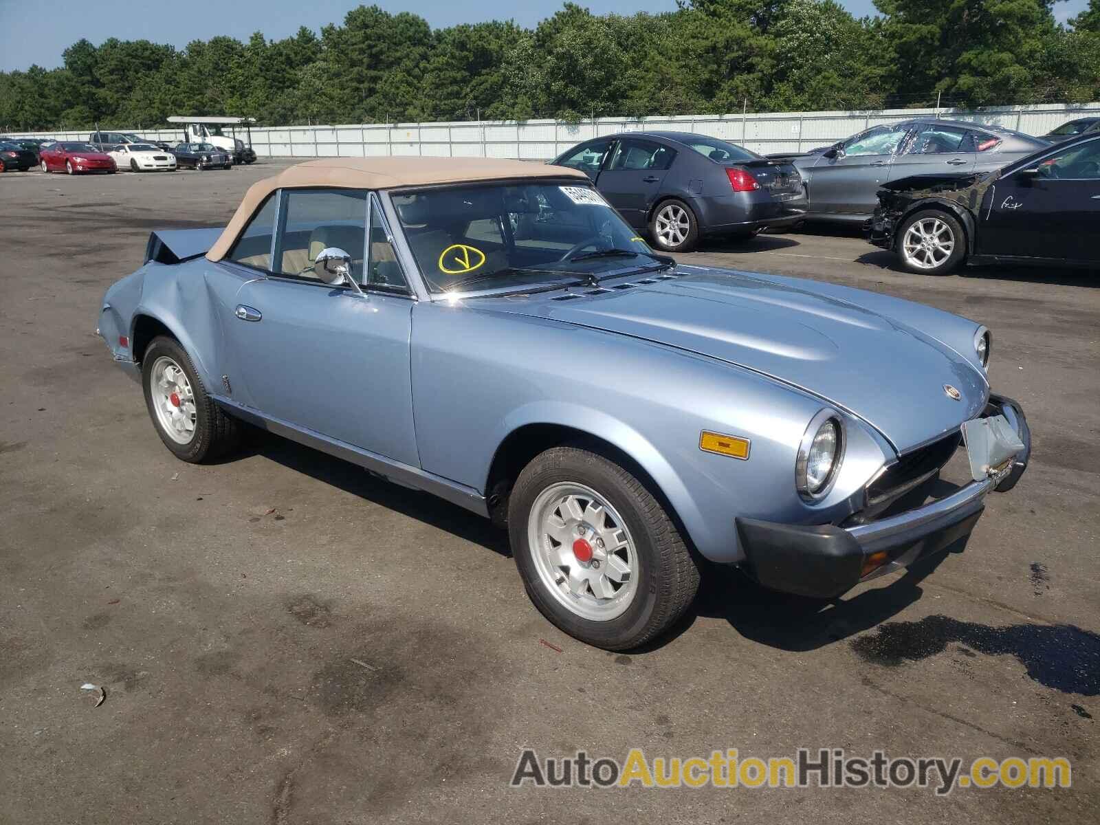 1981 FIAT ALL MODELS, 124CS20163199