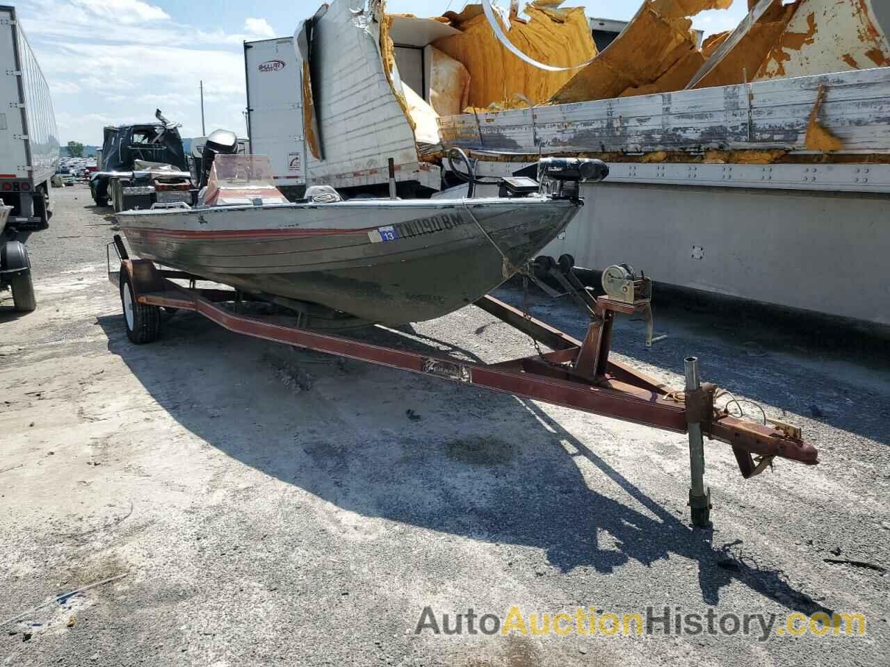 1987 FISH BASS BOAT, FMC87112G787