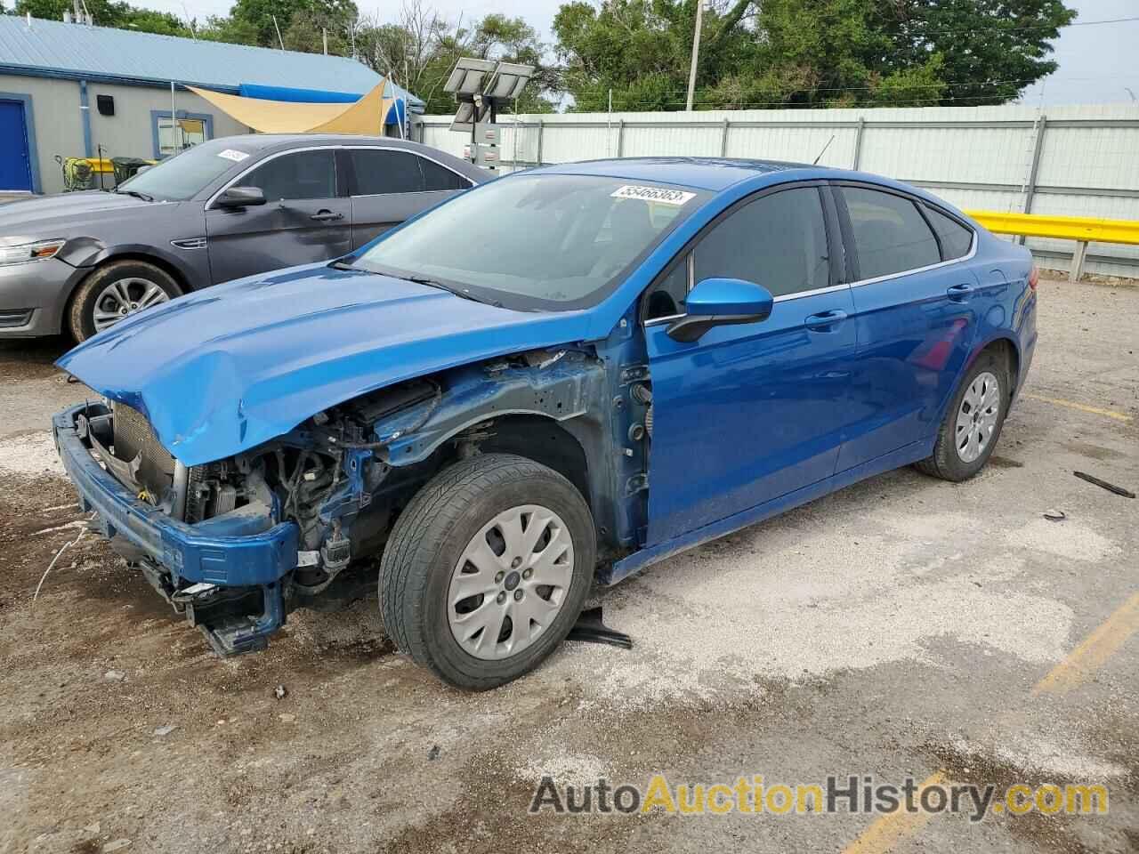 2019 FORD FUSION S, 3FA6P0G70KR199312