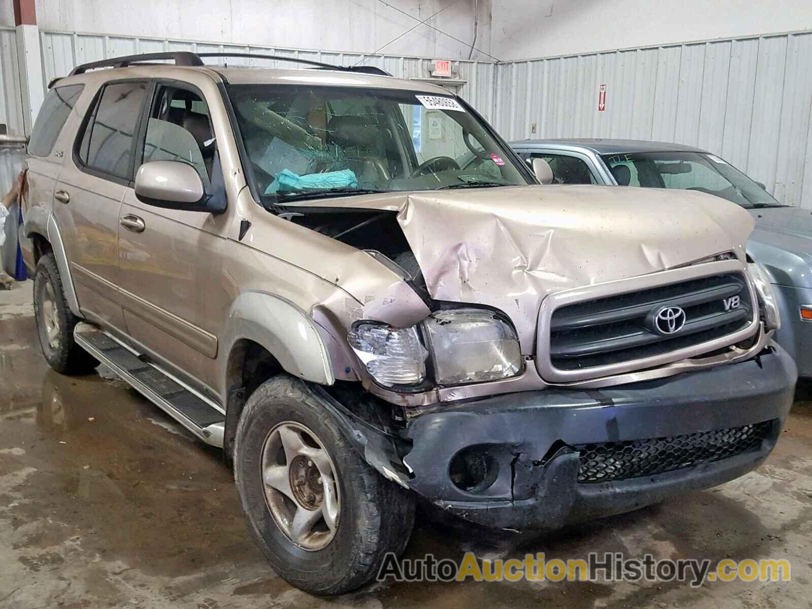 2002 TOYOTA SEQUOIA SR5, 5TDZT34A12S079245