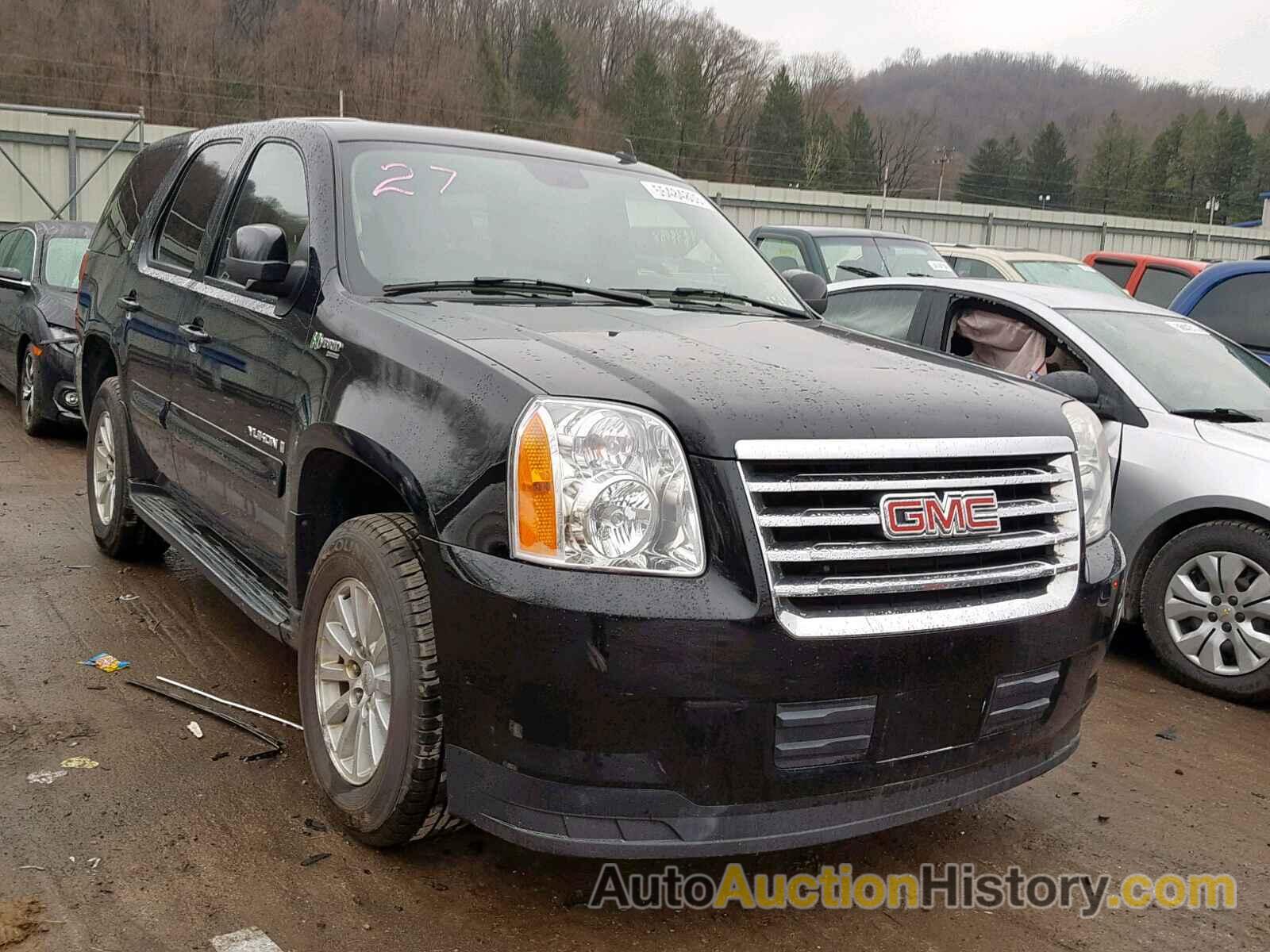 2008 GMC YUKON HYBRID, 1GKFK13538R145434