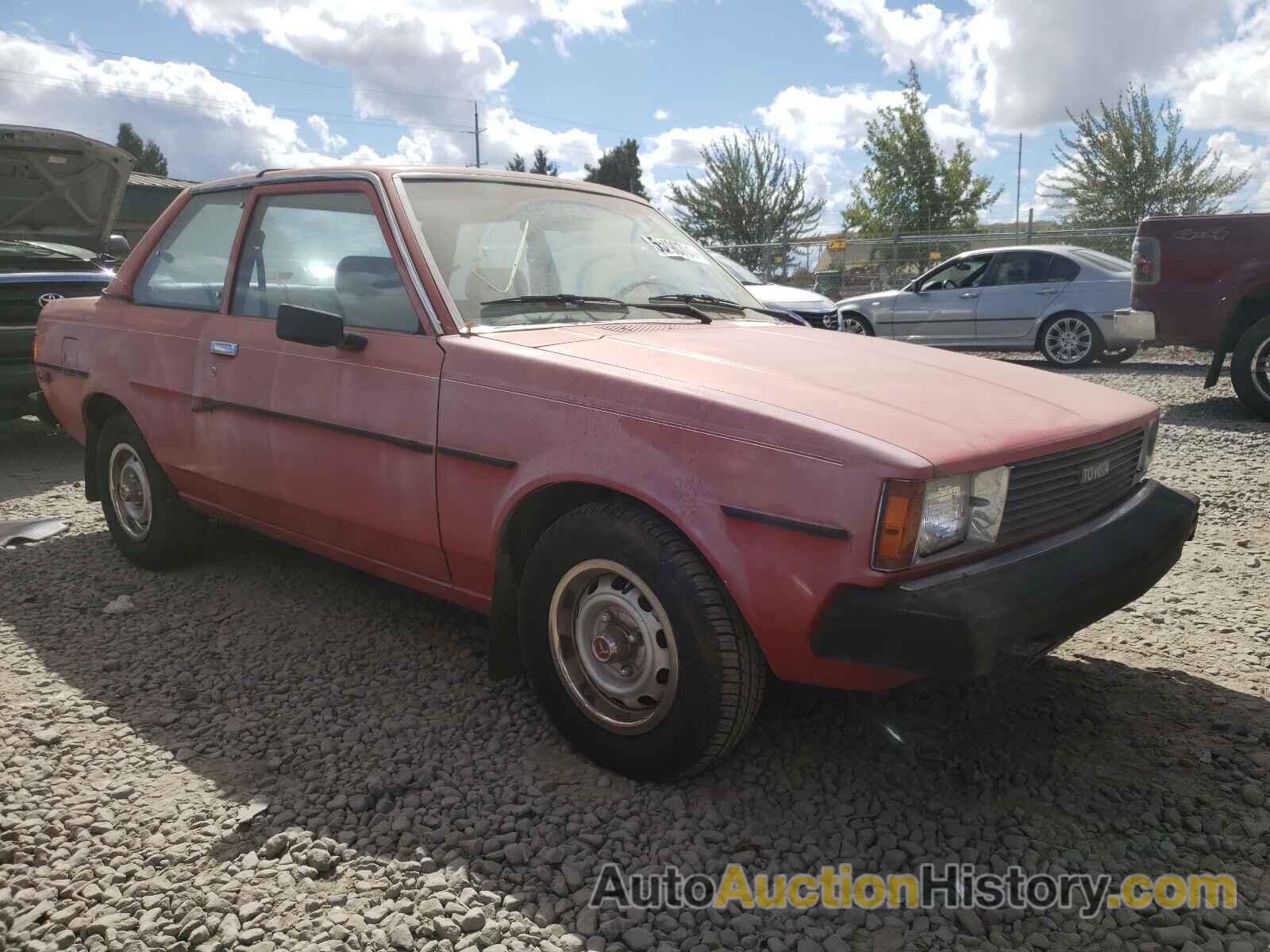 1981 TOYOTA COROLLA DELUXE, JT2TE72D8B0182954