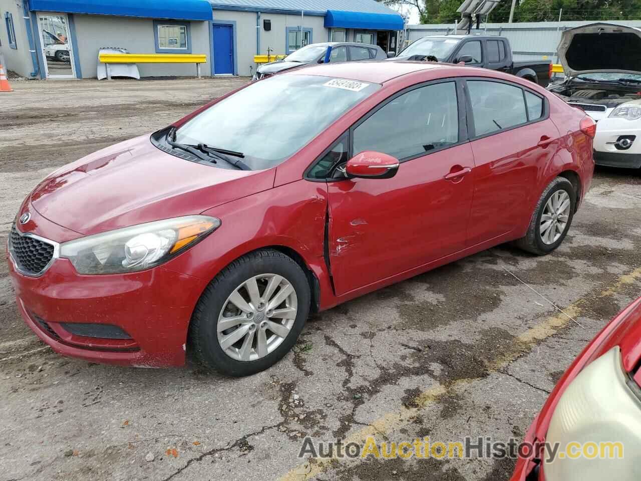 2014 KIA FORTE LX, KNAFX4A64E5102022