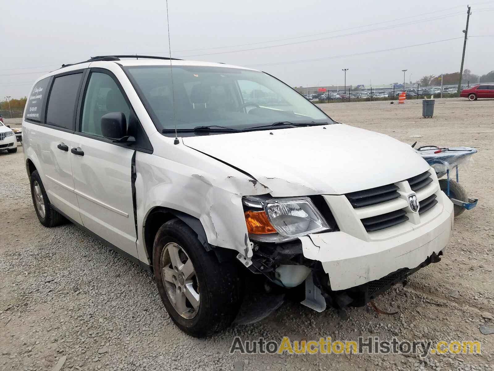 2008 DODGE GRAND CARA SE, 1D8HN44H68B115795