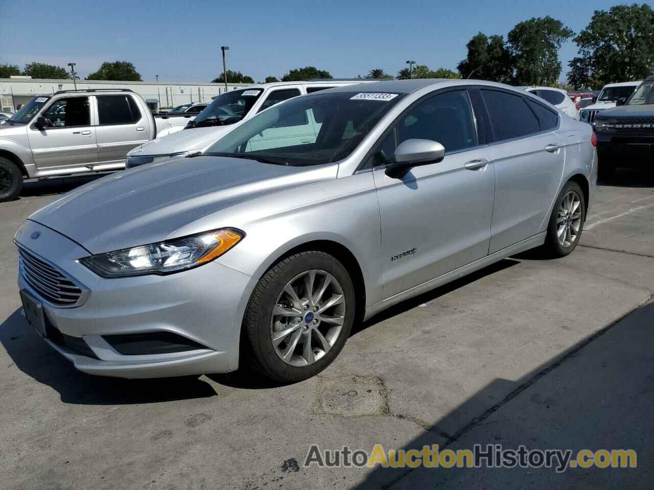 2017 FORD FUSION SE HYBRID, 3FA6P0LU6HR314189