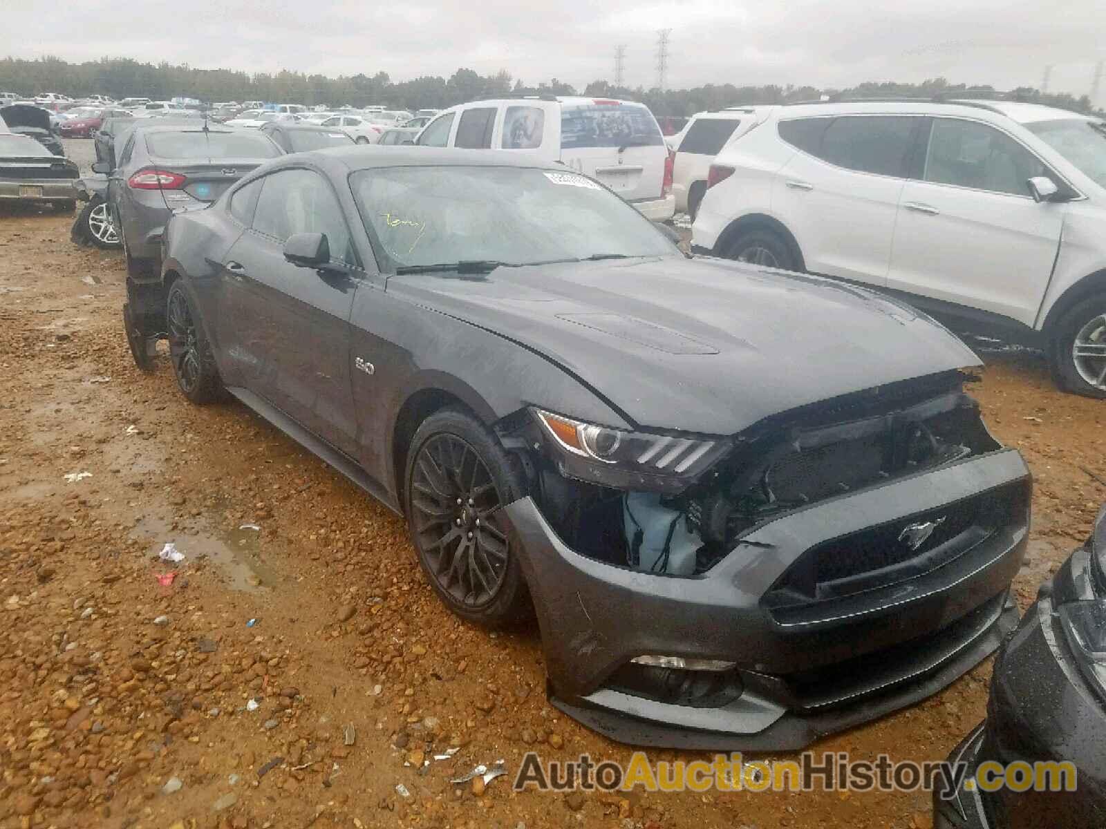 2017 FORD MUSTANG GT GT, 1FA6P8CF2H5240434