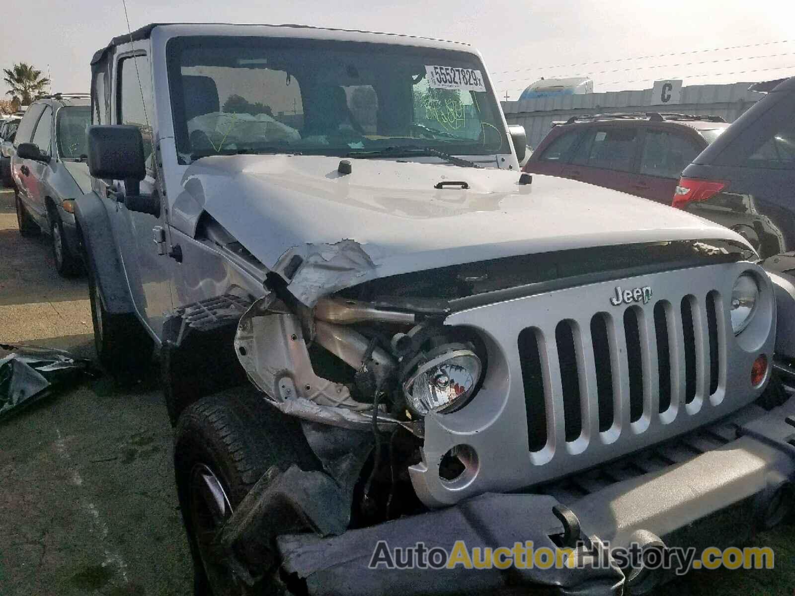 2011 JEEP WRANGLER S SPORT, 1J4AA2D13BL587497