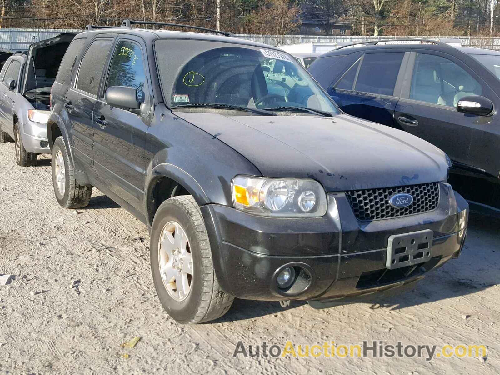 2006 FORD ESCAPE LIMITED, 1FMCU94156KA73012